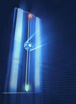 Super Server Computer Stock Illustration