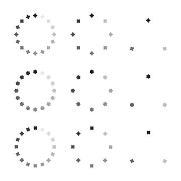 Super set different load icon. Stock Illustration