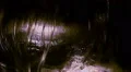 super slo mo cascading water sheet night light closeup transparent HD-videomateriaal