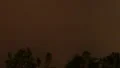 super slo mo lightning flashes inside haboob sand storm HD-videomateriaal
