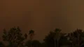 super slomo lightning inside approaching haboob sand storm Video HD