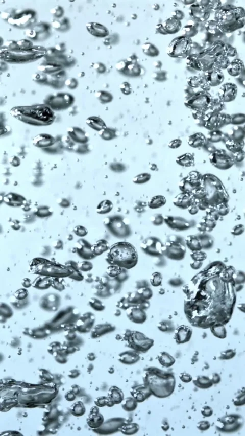 Super slow motion air bubbles underwater. Filmed on a high-speed camera at 1000 Stock Footage 335374153