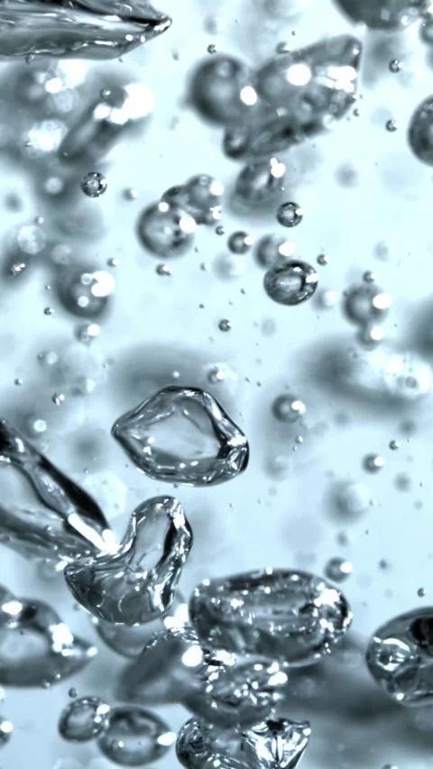 Super slow motion air bubbles underwater. Filmed on a high-speed camera at 1000 Stock Footage 335375418