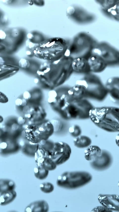 Super slow motion air bubbles underwater. Filmed on a high-speed camera at 1000 Stock Footage 335385139
