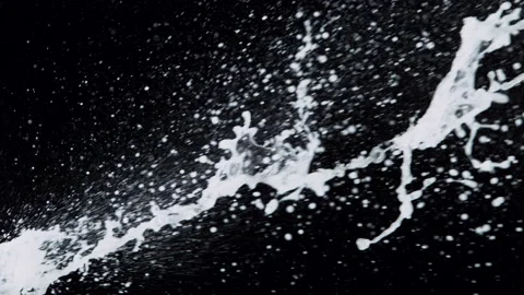 Super slow motion of Champagne splashes explosion Stock Footage 146608585