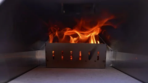 Super Slow Motion Of Clean Flames Igniting And Burning 库存影片 238727919