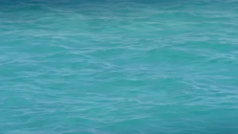 Super slow motion of dark water waves in detail. Filmed on high speed cinema cam Stock Footage 294653257