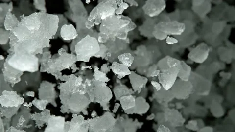 Super Slow Motion of exploding crushed ice Stock Footage 138183218