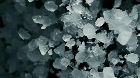 Super Slow Motion of exploding crushed ice Stock Footage 142612118