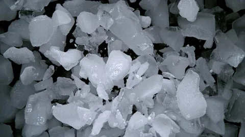Super Slow Motion of exploding crushed ice Stock Footage 168386266