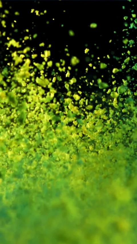 Super slow motion explosion of color powder. Filmed on a high-speed camera at 動画素材 335360922