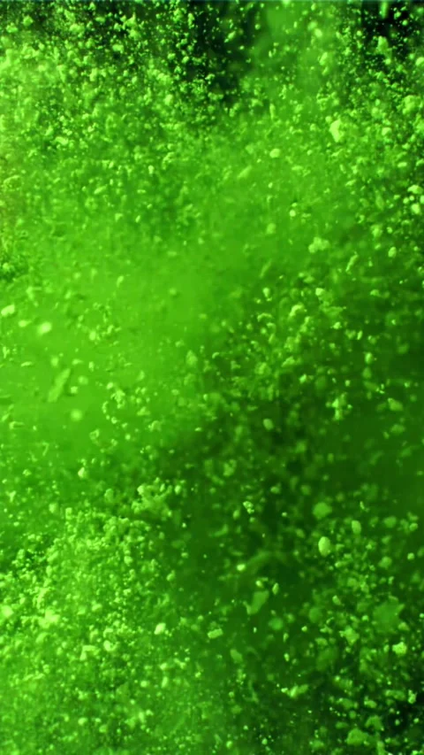 Super slow motion Explosion of color powder on black background. Filmed on a 動画素材 335360939