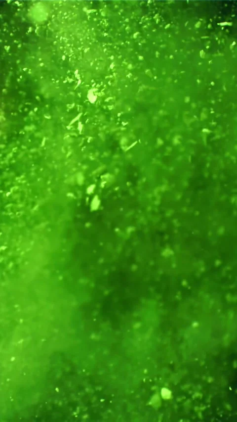Super slow motion Explosion of color powder on black background. Filmed on a 動画素材 335361161