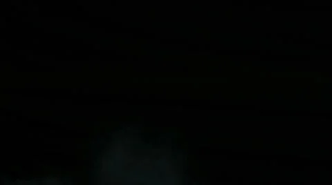 Super Slow Motion Fiery Explosion from left Stock Footage 1184423