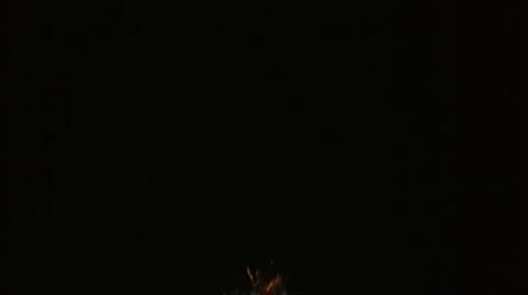 Super Slow Motion Fire and Flames Shot by High Speed Camera Stock Footage 1184748