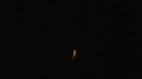 Super Slow Motion Fire and Flames Shot by High Speed Camera Stock Footage 1192219