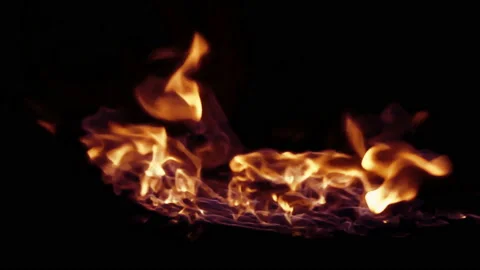 Super Slow Motion Fire And Flames Vidéo 104807921