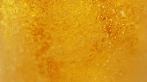 Super slow motion of pouring beer into pint at high speed. Stock Footage 237168323