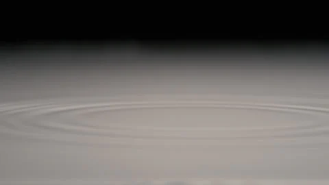 Super Slow Motion of a Ripple in Clear Liquid Stock Footage 270407012