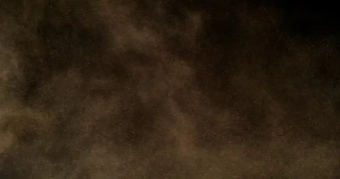Super slow motion sandstorm and dust blizzard effect Stock Footage 333684577