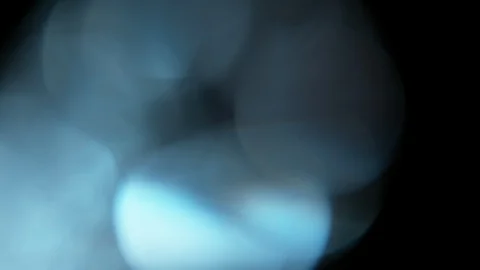 Super Slow Motion Shot of Abstract Bokeh Light Moving at 1000fps. Stock Footage 108765556