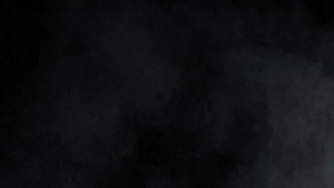 Super Slow Motion Shot of Dust Atmospheric Particles Floating in Air on Black at Video stock 345010719