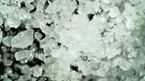 Super Slow Motion Shot of Exploding Crushed Ice Stock Footage 238831139