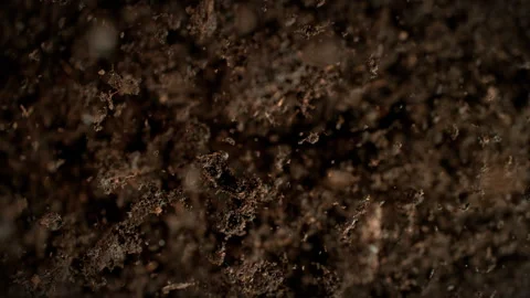 Super Slow Motion Shot of Exploding Substrate Towards Camera at 1000fps. Stock Footage 325656337