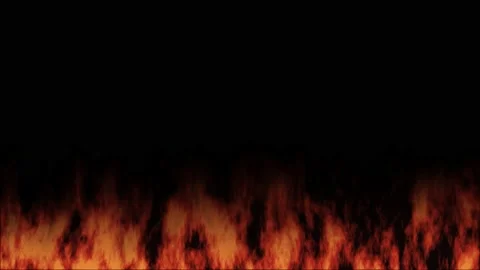 Super Slow Motion Shot of Fire Flames Isolated on Black Background at 1000fps. Video stock 171341169
