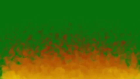 Super Slow Motion Shot Of Fire Flames Chroma Key 4K Energy Blast Overlay Stock Footage 346406469