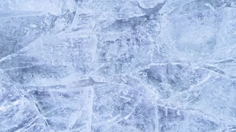 Super Slow Motion Shot of Ice Breaking at 1000 fps. Stock Footage 147039307
