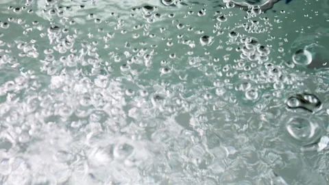 Super Slow Motion Shot of Moving Bubbles   1000fps Stock Footage 270754511