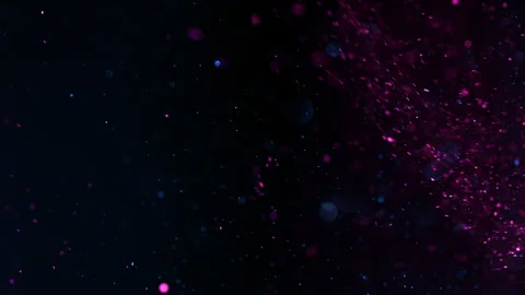 Super Slow Motion Shot of Neon Color Glitter Background at 1000fps. Stock Footage 330134942