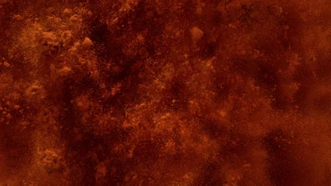 Super Slow Motion Shot of Red Chilli Spice Explosion at 1000fps. Stock Footage 275433904