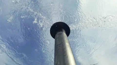 Super Slow Motion Shot of Water at 1000 fps. Waterfall at 1000 frames per second Stock Footage 217418317