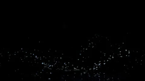 Super Slow Motion Shot of Water Crown Splash Isolated on Black Background at Stock Footage 336262388