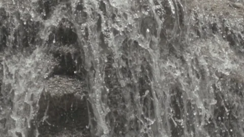 Super slow motion shot of waterfall Video stock 75618681