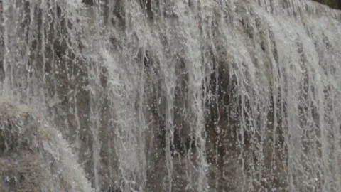 Super slow motion shot of waterfall 库存影片 75618695