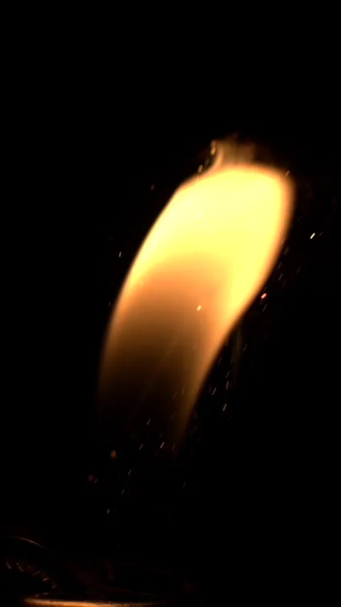Super Slow Motion Slow Motion Ignition With Glowing Sparks And Intense Video stock 333485355