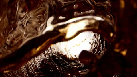Super Slow Motion soda Vortex at 1000 fps Video stock 253471071