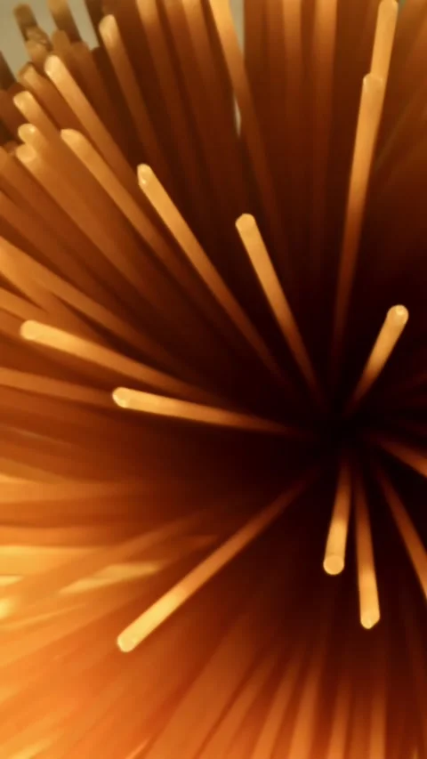 Super slow motion spaghetti pasta . Filmed on a high-speed camera at 1000 fps Stock Footage 335384862