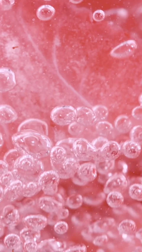 Super Slow Motion Super Slow Motion Strawberry Fizz And Seeds Stock Footage 334707903