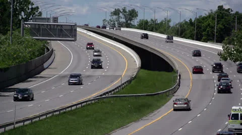 Super Slow Motion Traffic 動画素材 24627822