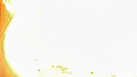 Super Slow shot of a pot burning on a stove, with a large oil fire explosion Stock Footage 337724300