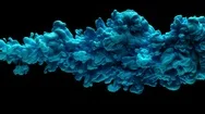Super Slowmotion Shot Of Color Ink In Water. Shot With High Speed Camera At 4K. Stock Footage