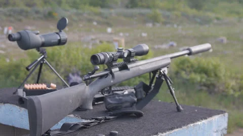 Super Sniper Rifle 動画素材 24355412