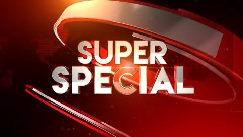 Super special Illustrazione stock