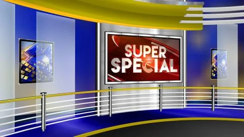 Super special Virtual studio Illustrazione stock