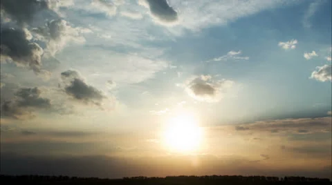 SUPER SUNSET timelapse  Stock-Footage 22813281