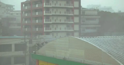 Super Typhoon Goni hits Philippines the world's most powerful storm 動画素材 334647763